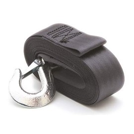 SENECA Marine Boat Trailer Winch Strap Replacement Upgrade 2" Width x 20' Strap Wide Polyester Webbing Heavy Duty Plated Safety Hook 4500lb Break Strength