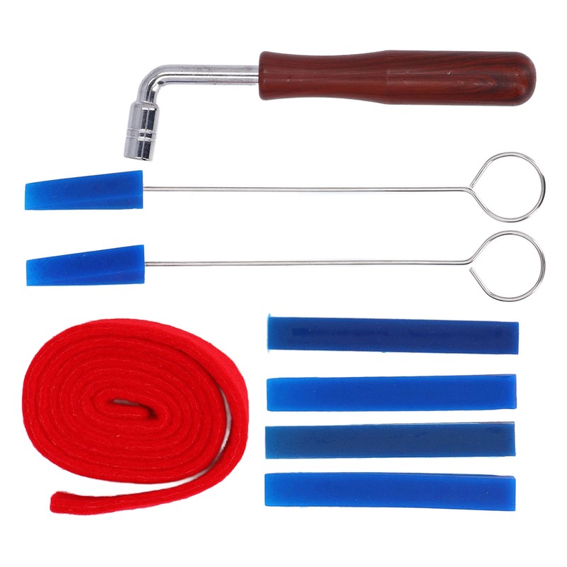 8PCS Set Professional Piano Tuner Kit Universal Piano Tuner Hammer