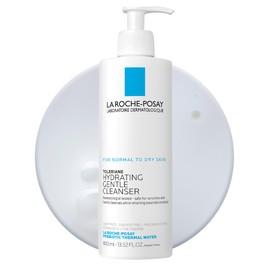La Roche-Posay La Roche-Posay Toleriane Hydrating Gentle Face Cleanser, Daily Facial Cleanser with Niacinamide and Ceramides for Sensitive Skin, Moisturizing Face Wash for Normal to Dry Skin, Fragrance Free
