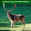 Junflying Bird Netting 20 x 20 FT Heavy Duty 1/2