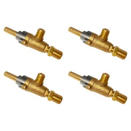SUNRISE Heavy Duty Natural Gas Range Stove Top Burner Valve (4)