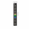 CONGGUAN 4 x Aquarium Temperature Meter Sticker Thermometer Strip Aquarium