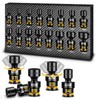 Pro 3/8" Inch Drive Impact Swivel Socket set, 16-Pieces Metric(8-24mm),