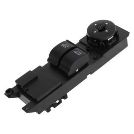 A ABSOPRO Power Window Switch No.CV6Z14529E Front Side Window Control Switch for Ford Focus 2012-2017 Black