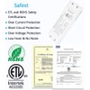 25W Dimmable Driver LED Power Supply - ETL 12V DC