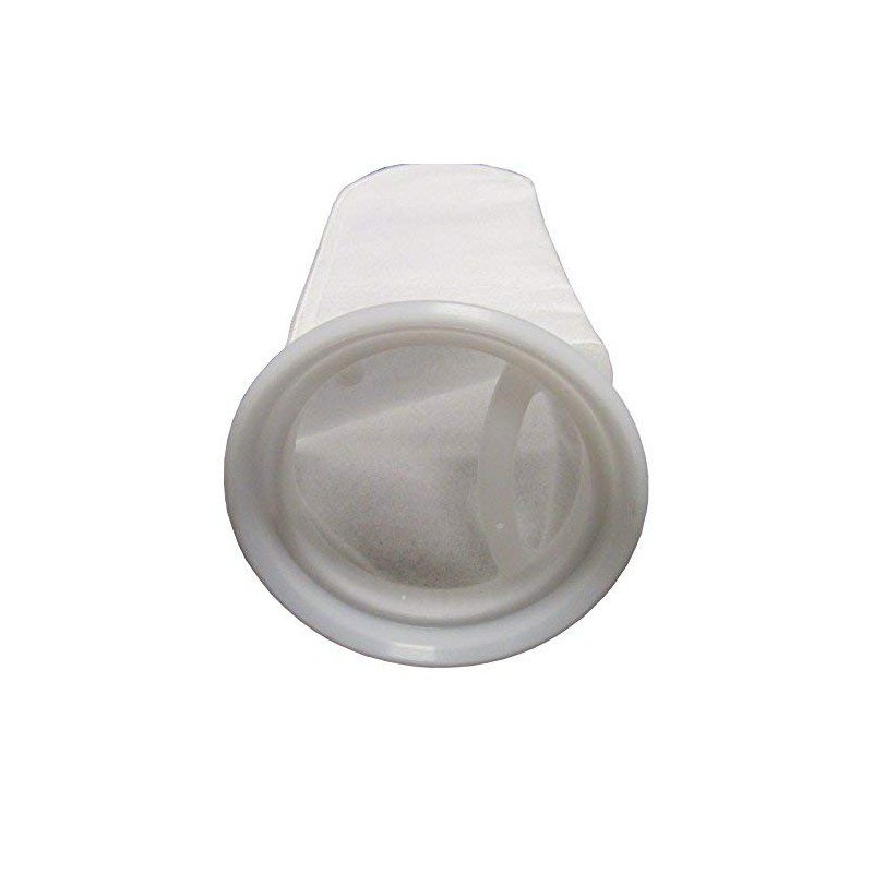 (10 Pack) #4 Size 10 Micron Liquid Filter Bags, Polyester