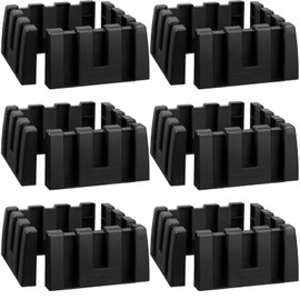 Datanly 12 Sets Car Trunk Organizer Blocks for Back of SUV Multipurpose Car Storage Organizer Blocks Trunk Divider Available to Wool Carpet for Truck SUV Van Cargo