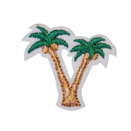 Beach Life Embroidery Stickers Self-Adhesive Embroidered Stickers 20Pcs Beach Vacation with Bus Waves Embroidery Patches Colorful Embroidered Iron on Patches Decorative Repair Patches