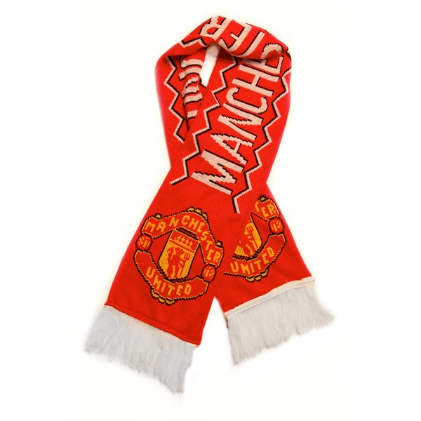 Manchester United FC | Premium Soccer Fan Scarf | Ships from USA