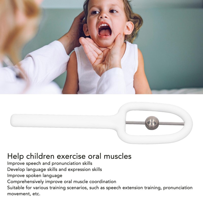 Tongue Tip Exercise Tool U Shaped Improve Flexibility Oral Muscle