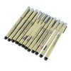 12pcs Waterproof Fine Tip Pens Quick Drying Smoothly Writing Nylon