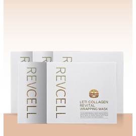 LiveVCell Reti Collagen Revital Wrapping Mask 5 sheets 5 sets / 리브이셀 레티 콜라겐 리바이탈 랩핑 마스크 5매 5세트