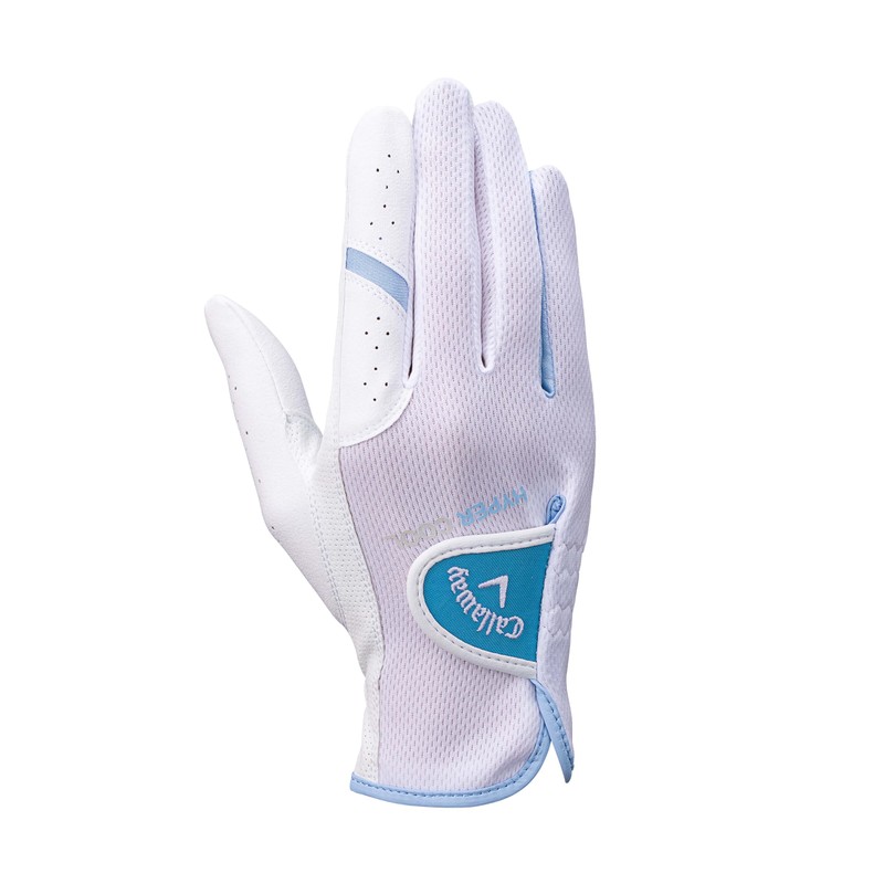 Callaway Gloves HYPER COOL DUAL WMS WHT/BLU 20 25 (20
