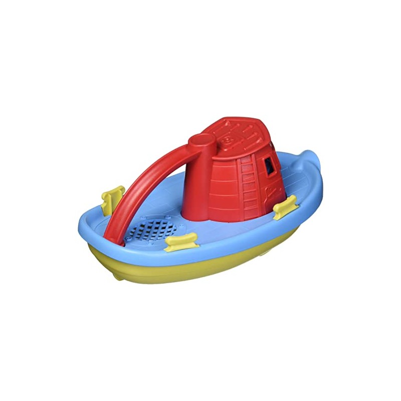 Green Toys Tug Boat Red - CB
