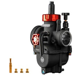 NIBBI Carburetor PE30 30mm Carburetor fit 250cc 300cc Motorcycle Engine with Carb Jets - For Dirt Pit Bike Mini Bike Motocross GY6