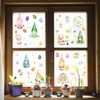 540 PCS Easter Decorations Window Clings, 9 Sheets Easter Window