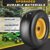 13x5.00-6 Flat Free Tire and Wheel Lawn Mower Tires, 13x5.0-6