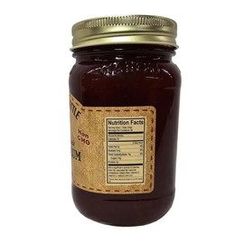 The Dutch Kettle Damson Plum Jam With Fabric Toppers 2/19 Oz. Jars