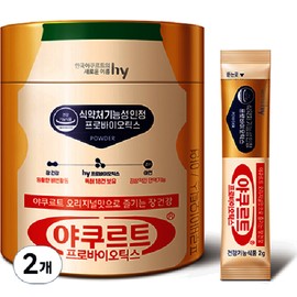 Yakult Probiotics Lactobacillus 60p 120g 2 pieces 120g 2 pieces / 야쿠르트 프로바이오틱스 유산균 60p 120g 2개 120g  2개