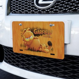 Garfield Laying Down Novelty Metal Vanity Tag License Plate