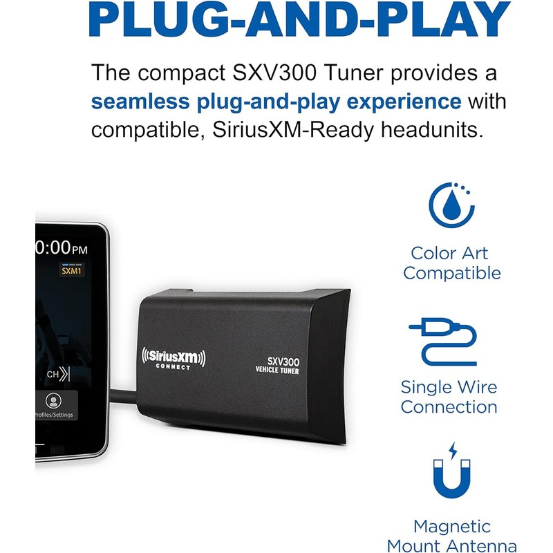 SIRIUS-XM SXV300V1 SiriusConnect(TM) - Sintonizador de vehículos, electrónica, suministros de