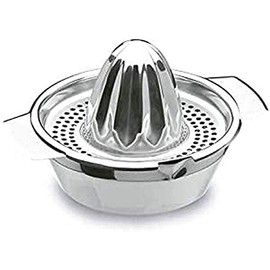 Lacor 62952 Manuelle Zitronenpresse, Mini 150 ml, Silber