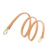 jiesinlov Vachetta Leather Replacement Shoulder Strap for Handbag (Beeswax Double