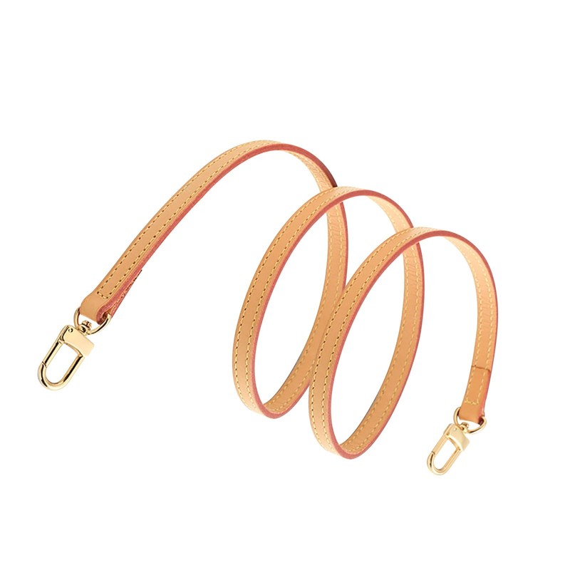 jiesinlov Vachetta Leather Replacement Shoulder Strap for Handbag (Beeswax Double