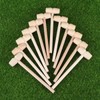 KESYOO Hammer Toy, Wooden Hammer, Mallet, Minaret, Ornament, Gavel, Wood