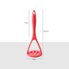 Hemoton Potato Masher Silicone Ricer Press Crusher with Non-Stick Handle