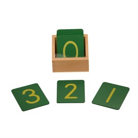 Elite Montessori Sandpaper Numbers (Regular)