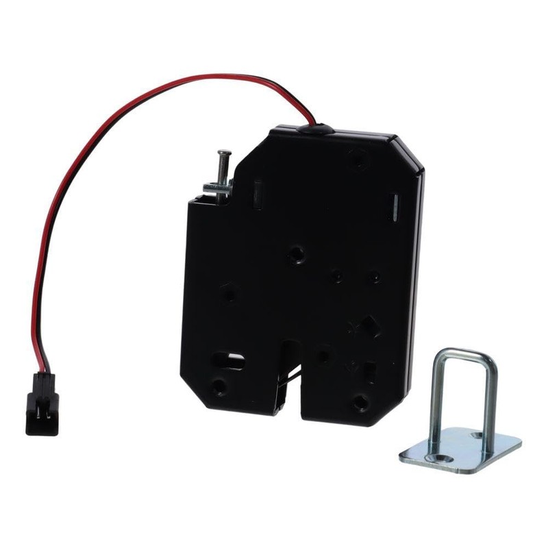 SSHHUI DC 12V 2A Electric Latch Lock, Cabinet Electromagnetic Lock,