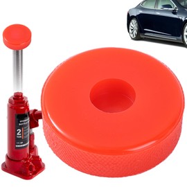 Universal Bottle Jack Pad Polyethylene Anti-Slip Adapter Support Puck Block Car Lift Tool for 2 Ton Bottle Hydraulic Jacks Jacking Points Repair 20mm