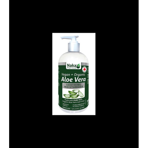 Naka Platinum Aloe Gel 99% Platinum 340 ml (Organic +