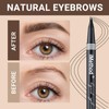 iMethod Eyebrow Pen - Eyebrow Pencil with Micro 4-Fork Tip,
