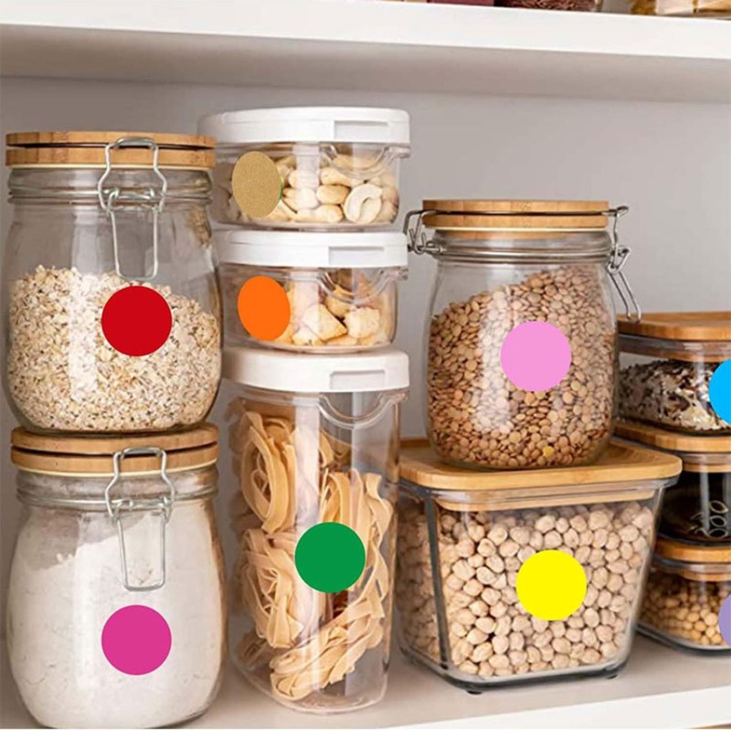 Dot Stickers Dot Labels Circle Round Dot Color Coding Stickers
