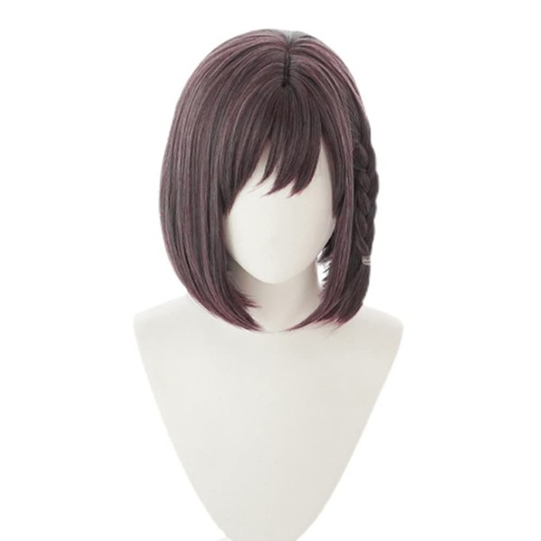 Shinonome Cosplay Wig, Costume Accessory, Dedicated Net and Comb, Heat