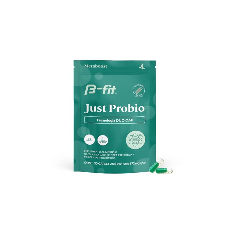 B-FIT Just Probio - Probióticos con Tecnología DuoCap