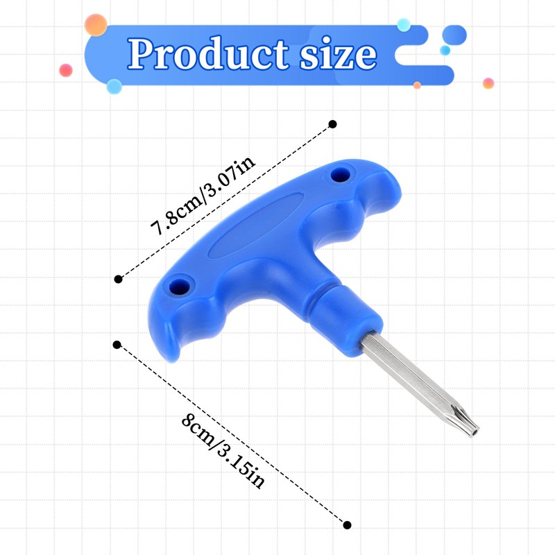 Piriuuo Golf Driver Tool Golf Wrench Metal Golf Torque Wrench