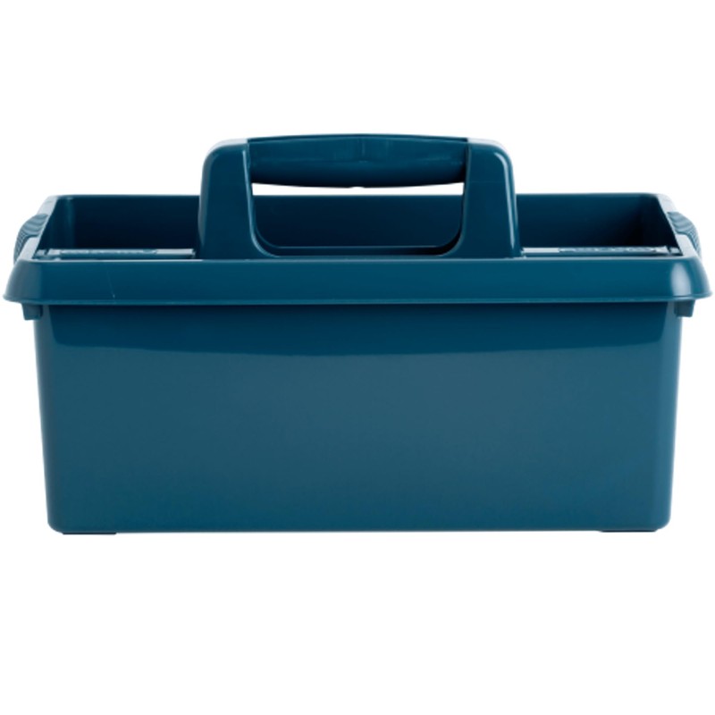 KetoPlastics Utility Cleaning Caddy with Twin Compartment and Handle Kitchen