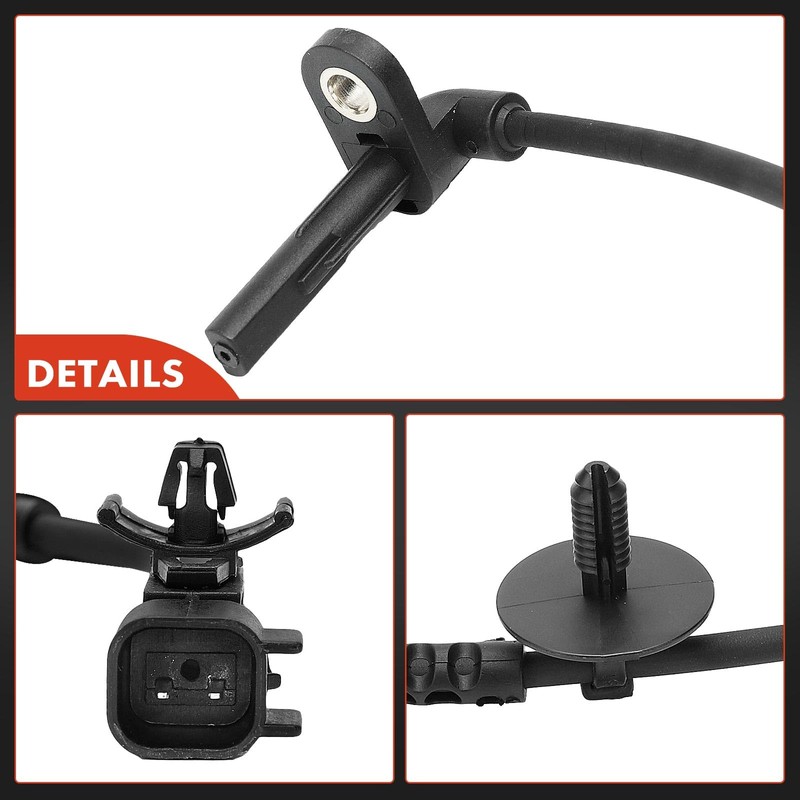 Frankberg 1 x ABS Speed Sensor Rear Right 2-Pin Compatible