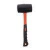 Tofficu Rubber Mallet Hammer Fiber Handle Non-Slip for Tile Installation