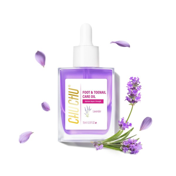 Foot Repair Oil for Dry Cracked Toenails: Lavender Scent with