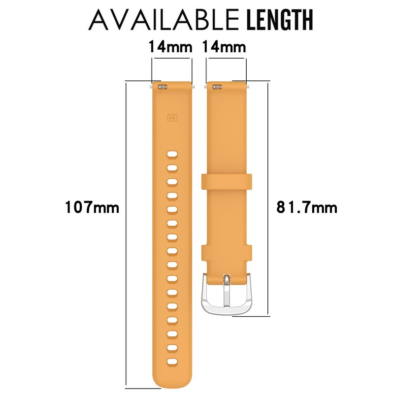 Band for Garmin Lily 2 Active, Soft Silicone Replacement Watch