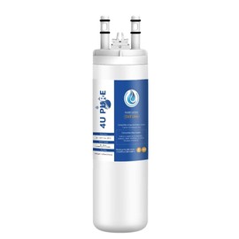 4U PURE Compatible with WF3CB Refrigerator Water Filter, Replacement for Pure Source 3, 706465, 242086201, 242086203, 242294501, 242069601, AP4567491, S3412266, WF425, Height 9 inches, 1 Pack