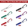 Yuragim 12 Pieces Mini Torch Key Chain, Children's Mini LED
