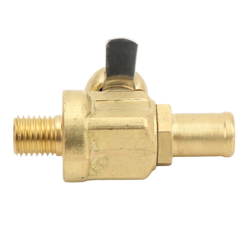 F124N Engine Oil Drain Valve with Nipple Metal M10‑1.25 Thread