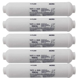 Post Inline Carbon GAC Water Filter Reverse Osmosis RO Ice T/33 pack of 5