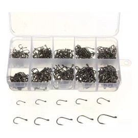 generic Juego De Anzuelos Con Ojos De Pesca De 500 Piezas