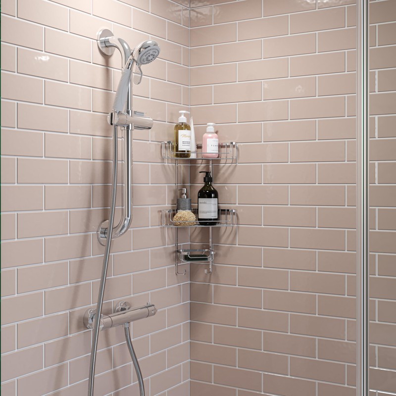 Croydex Assistive Four Function Shower Handset with Optional Eco feature